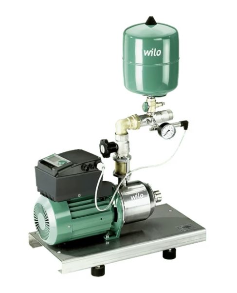Wilo-Comfort-Vario COR-1 MHIE…-GE Urządzenie zaopatrujące w wodę z normalnie zasysającą wysokociśnieniową pompą wirową